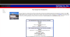 Desktop Screenshot of halldoorco.com